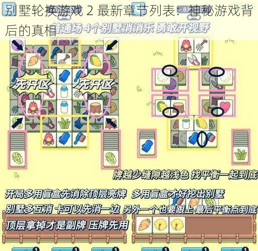 别墅轮换游戏 2 最新章节列表：神秘游戏背后的真相