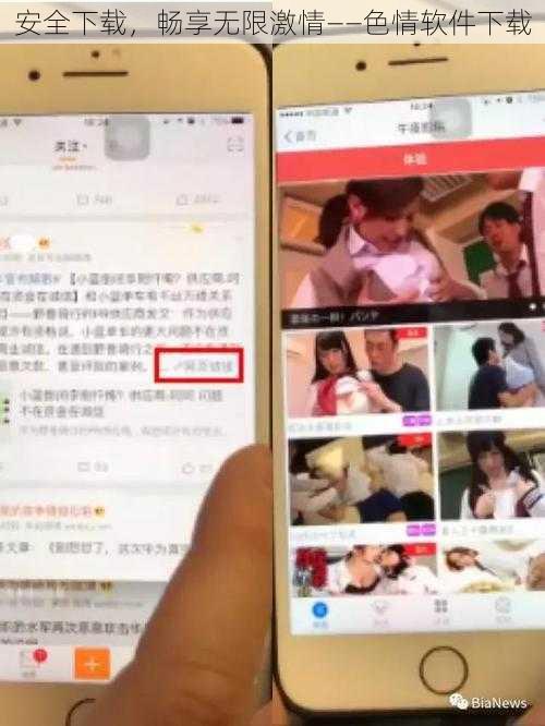 安全下载，畅享无限激情——色情软件下载